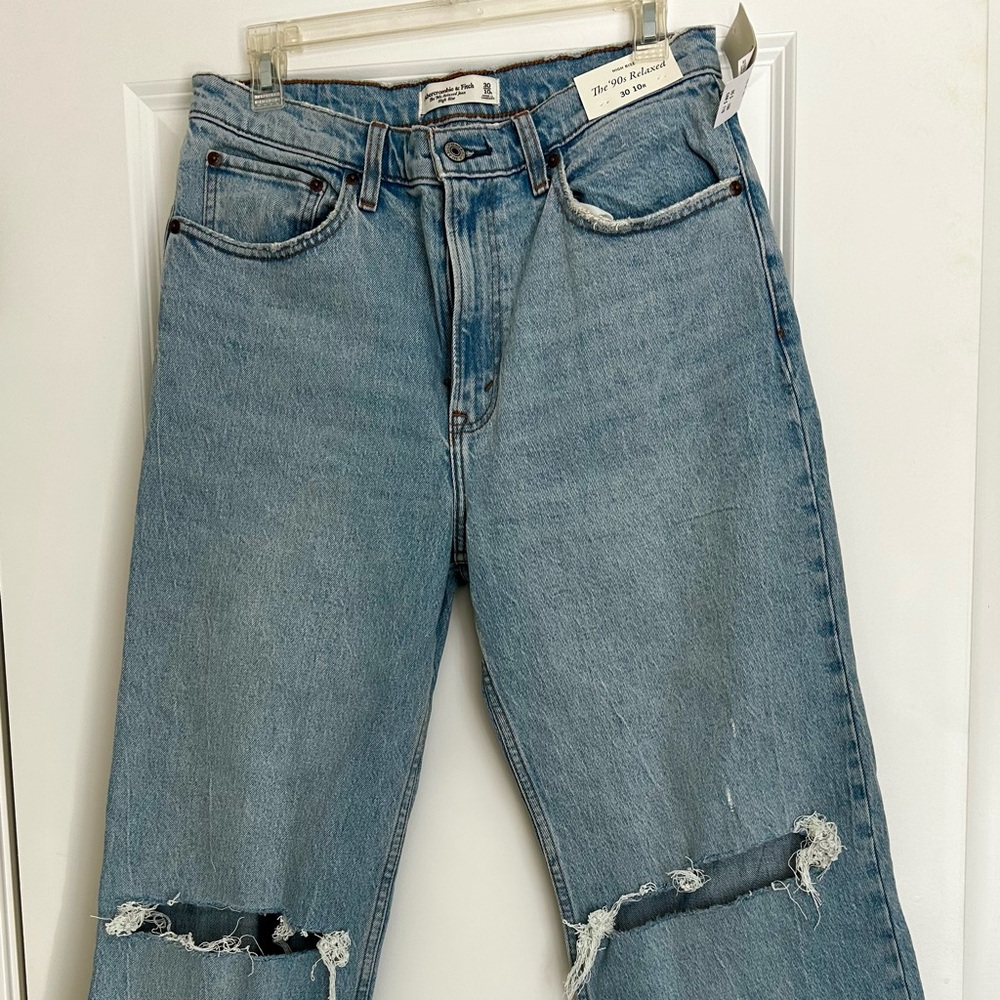 NWT Abercrombie and Fitch, 90s vintage jeans sz 30/10